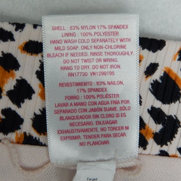 High Rise Bikini Bottoms Size XL Xhilaration Leopard Womens - Picture 8 of 9